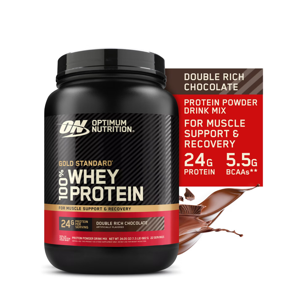 Optimum Nutrition, Gold Standard 100% Whey Protein Powder 1.5lb