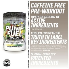 PMD Sports Ultra Pump Fuel All-In Caffeine Free – Pre Workout Powder