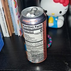 empty Fuel Energy Drink Sage Mode Zero Sugar 16 fl oz (473 mL) Naruto Shippuden