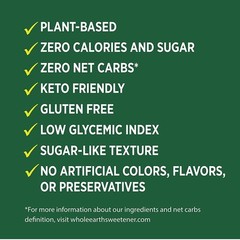 Whole Earth Sweetener Co. 100% Erythritol 16 Ounce (Pack of 1)