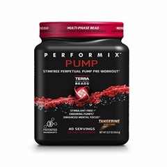 Performix Stim-Free PUMP Pre Workout Focus Endurance 40 Serves ALL FLAVORS- SALE