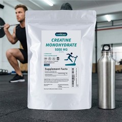 Creatine Monohydrate 100% Pure Powder 1000g (2.2 lb) Micronized 5g 200 Servings