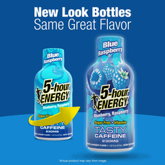 5-hour ENERGY Shot, Extra Strength, Blue Raspberry, 15 Count