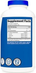 Nutricost BCAA 1000mg, 500 Capsules (250 Serv), 2:1:1 Branched Chain Amino Acids