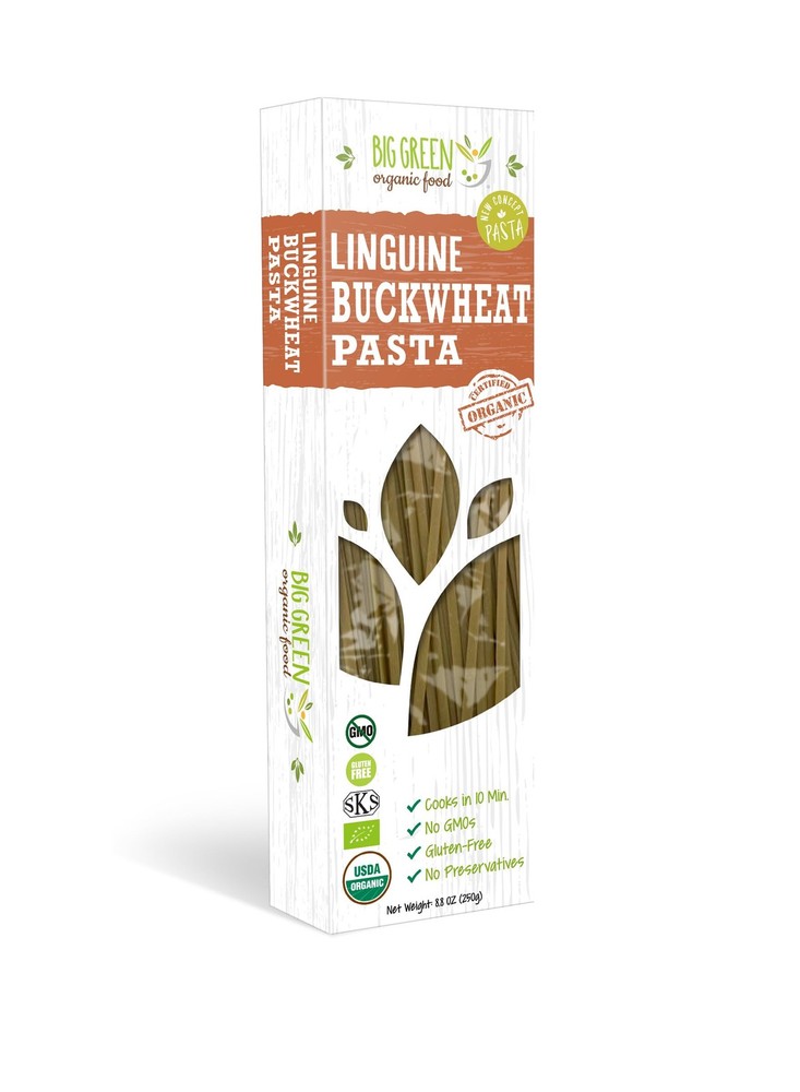 Big Green Organic Food- Buckwheat Linguine, 8.8 Ounce (Pack of 1)