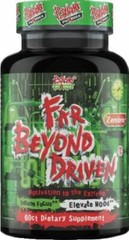 Psycho Pharma Far Beyond Driven 60ct Mood & Energy Formula 6/25EXP