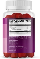 Saw Palmetto for Women + 2500 mcg Biotin Gummies DHT Blocker & Biotin Gummies 60