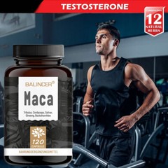 Maca 30/60/120 capsules – Enhances energy and stamina, boosts energy