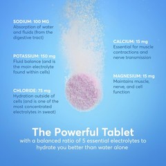 Nuun Vitamins Electrolyte Tablets Vitamin D C E A B6 Folic Acid 4 Other