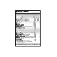 GLOBAL FORMULAS SUPER BIOFREAK OMG Pre-Workout Intensifier 30 Servings