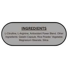 Nitric Oxide Booster L-Arginine, L-Citrulline 3000mg 120 Caps HIGHEST POTENCY