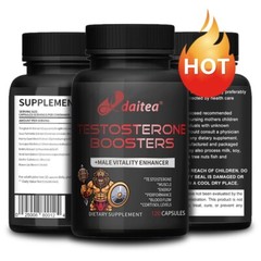 Pre-Workout Testosteroe – Male Enhancement, Muscle Building 30 To 120 Capsules