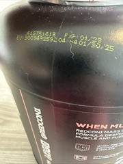 Redcon1 Mass Gainer High Protein carb Blend Tub Powder Strawberry New
