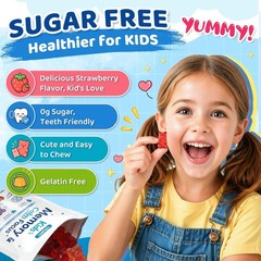 Kids Focus & Memory Gummies with Magnesium Glycinate, Phosphatidylserine