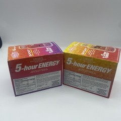 5 Hour Energy Sprt PreWorkout Vital Orange 6 bttls&Citrus Boost 6 bttls ex 10/26