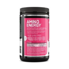 Amino Energy Pre Workout Powder – BCAA, Green Tea, Keto Friendly, Strawberry Bur