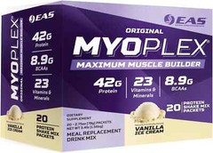 EAS Original Myoplex High Protein Meal Replacement 20 Individual Packs 6 Flavors