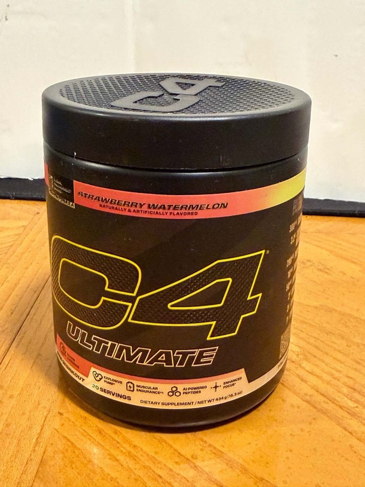 Cellucor C4 Ultimate Pre Workout Powder Strawberry Watermelon 6/27