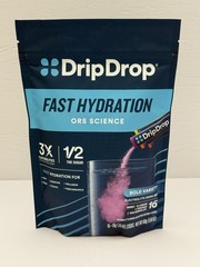 DripDrop Juicy Variety Pack ElectrolytePowder,fast Hydration,16 Sticks Exp 03/28