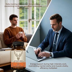 Sdxjioge Mens Vitality Nutrient Energy 60 Capsules