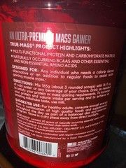 BSN – TRUE-MASS Gainer Protein Powder for Muscle Growth & Recovery – 16 Servings