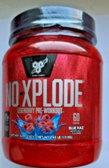 BSN N.O.-XPLODE Pre-Workout Energy Pump 60 Servings.Free Shipping