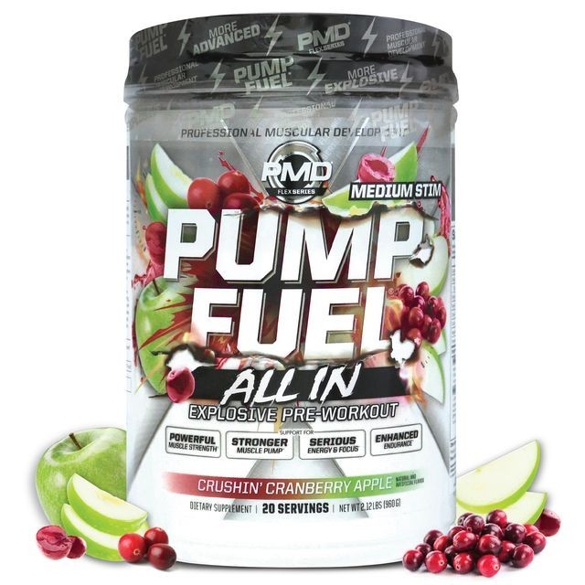 Pump Fuel ALL IN Insanity Ultimate Muscle Pump Supplement & Pre Workout Powder