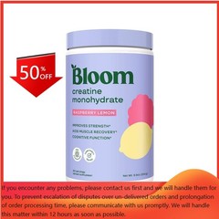 BLOOM NUTRITION Creatine Monohydrate Supplement Vegan Powder – 9oz/40 Servings