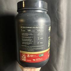 Optimum Nutrition Gold Standard 100% Whey Protein Vanilla Ice Cream 24g 31.7oz