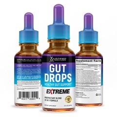 Gut Drops Extreme 200MG Healthy Gut Support Proprietary Blend 20-in-1 Formula