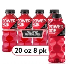 Powerade 20 Oz Fruit Punch 8 Pack