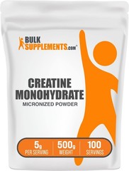Micronized Creatine Monohydrate Powder – Unflavored, Pure, Gluten-Free, 500g