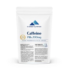 Caffeine Tablets 200mg – Extra Strong Energy Pills – 100% Pharmaceutical Quality