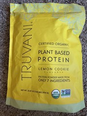 Truvani Vegan Pea Protein Powder Lemon Cookie 20g Organic Plant + 4 Samples