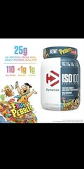 Dymatize ISO100 Hydrolyzed Fruity Pebbles Whey Protein Powder – 1.6lbs.
