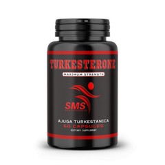 TURKESTERONE 1200mg AKA Ajuga Turkestanica Standardized to 10% 60 Caps Best