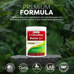 Best Naturals L-Citrulline Malate 2:1 Powder 1 Lb 1 Pound (Pack of 1)