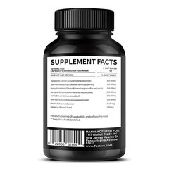 Testosterones Booster for Men High Strength Support Test Boost 120 Capsules