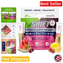 Advanced Keto BHB Drink Mix: 30ct Variety Pack Electrolytes Powder, No Sugar