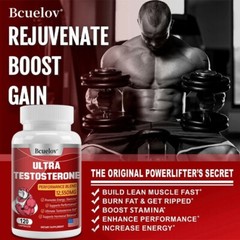 Male testosterone booster to promote muscle growth and increase muscle strength