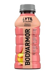 BODYARMOR LYTE Sports Drink Low-Calorie Sports Beverage, Peach Mango, 12 fl oz
