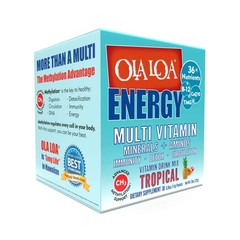 Ola Loa Energy Tropical Multi Vitamin Drink Mix – Amino Energy Powder, Gluten Fr