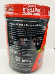 SixStar Creatine X3 Enhance Muscle Performance 8g 2.17lbs Fruit Punch 03/2028