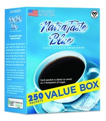 NatraTaste Blue Zero Calorie Sweetener, Bulk Sugar 8.82 Ounce (Pack of 1)