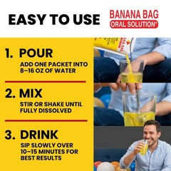 Banana Bag Oral Solution Packets Sweet Orange 30Pk A Refreshing Blend Of