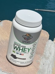 Garden of Life Sport Certified Grass Fed Whey Protein – Chocolate 9/2026 24.33oz