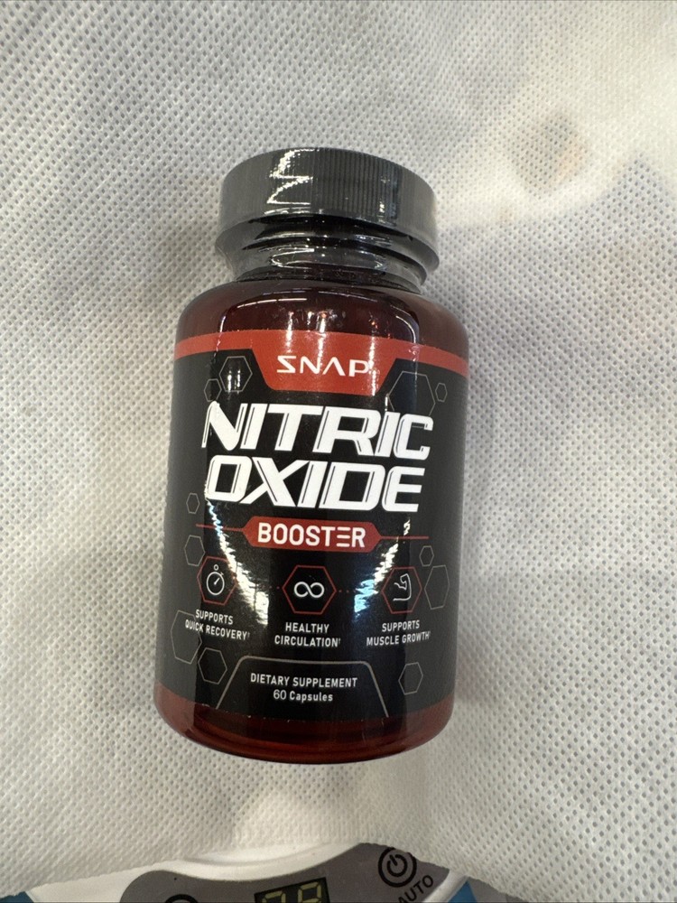 SNAP Supplements Nitric Oxide Booster for Men & Women, L-Citrulline + Exp. 12/27
