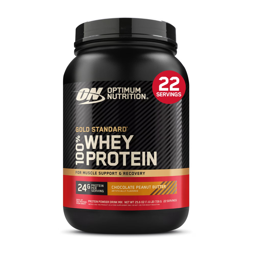 Optimum Nutrition Gold Standard 100% Whey Protein Powder, 22 Servings, Chocolate