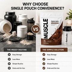Apex Labs Muscle Powder, Apex LabsProtein Powder, Chocolate Taste You Can Tak…