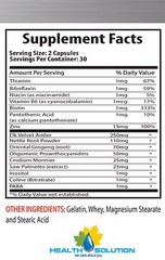 Nutritional Support – ELK VELVET ANTLER 550 mg – formula works well – 1 B, 60 C